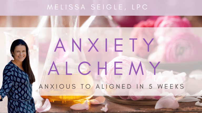 Anxiety Alchemy Course - Hey Missy